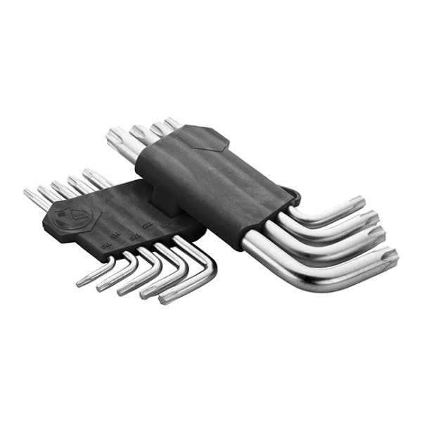 Набір ключів Г-подібних TORX 9 шт, Т10-Т50, CrV, Small INTERTOOL HT-0607