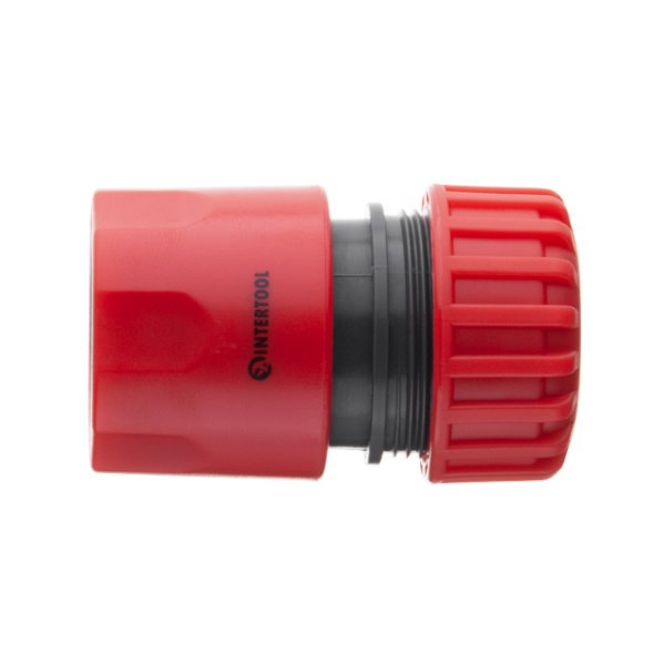 Конектор 3/4" з аквастопом для шланга 3/4" INTERTOOL GE-1021