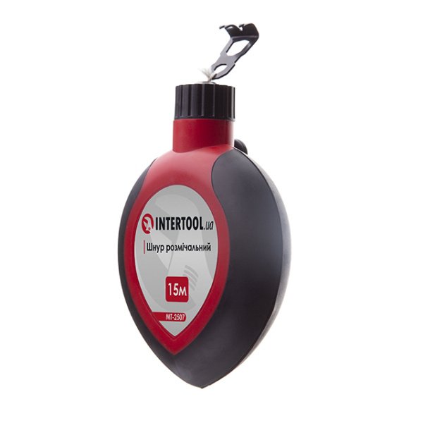 Шнур розмічальний 15 м INTERTOOL MT-2507