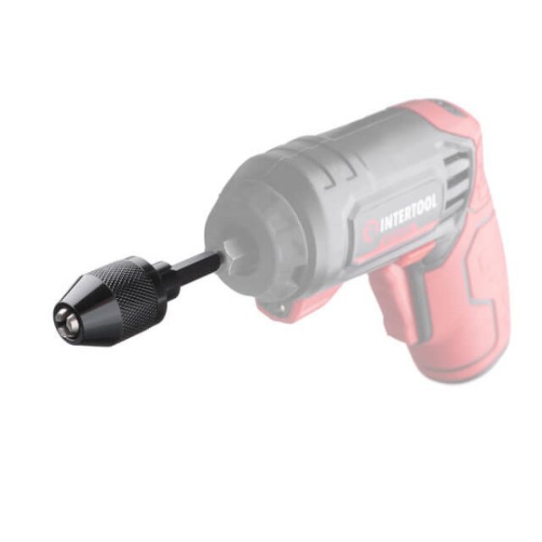 Патрон міні, швидкозажимний 0.3-6.5 мм, Hex 1/4 " INTERTOOL ST-1230