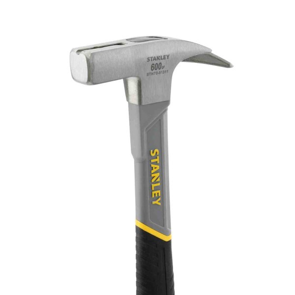 Молоток тесляра LATHAMMER FIBERGLAS c вагою головки 600 г STANLEY STHT0-51311