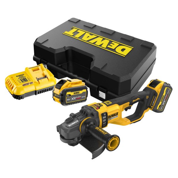 Шліфмашина кутова - болгарка акумуляторна безщіткова DeWALT DCG460X2