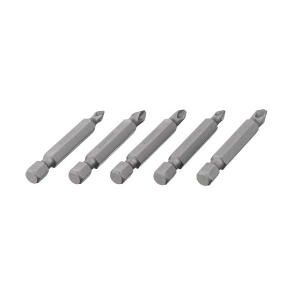 Комплект насадок викруткових PH1, PH2, PZ1, PZ2 1/4 "* 50мм, ACR, S2, уп. 5од., STORM INTERTOOL VT-0205