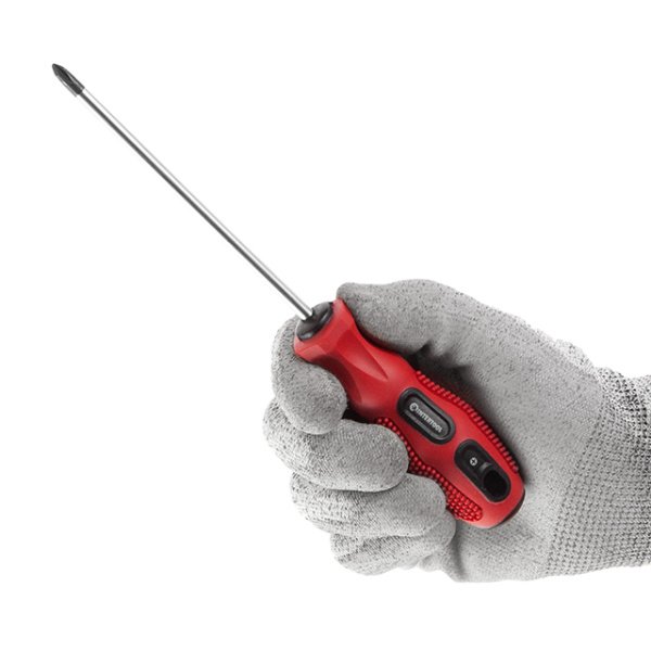 Викрутка хрестова, PH1×125 мм, Cr-V INTERTOOL VT-3138