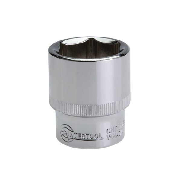 Головка шестигранна 1/2", 27×42 мм, Cr-V, STORM INTERTOOL ET-0027