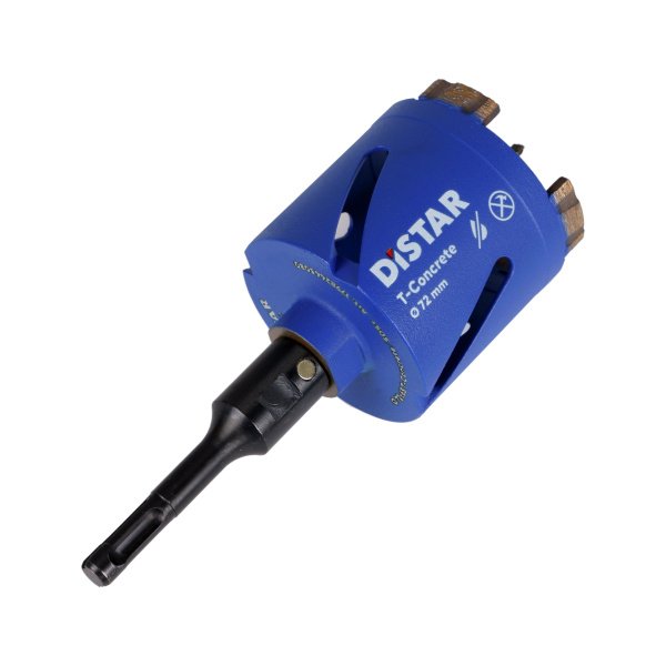 Свердло алмазне Distar DDS-W 72x65-4xМ16 T-Бетон / SDS+