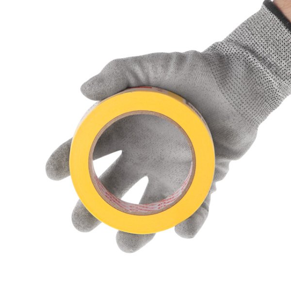 Стрічка малярна 30мм, 40м, жовта INTERTOOL DM-3040
