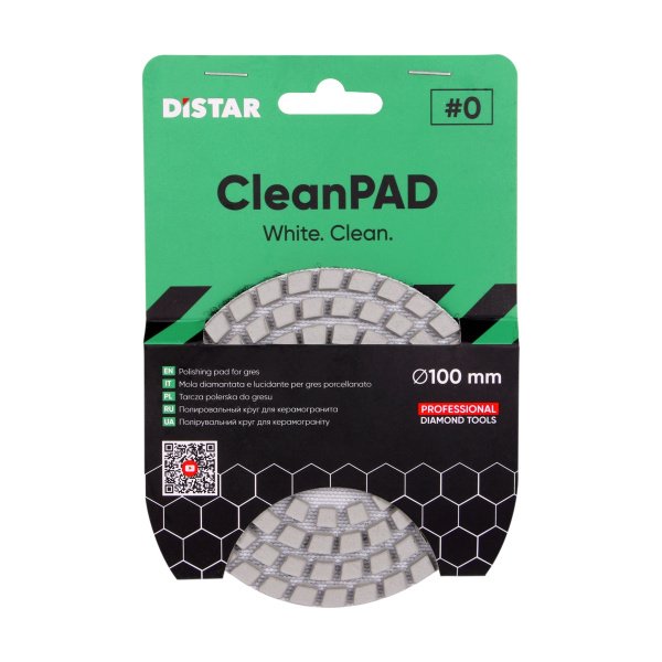 Круги алмазні полірувальні Distar Круг 100x3x15 CleanPad #0