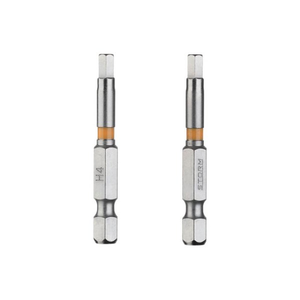 Комплект викруткових насадок Hex H4.0 1/4"*50мм, S2, уп. 2 од., STORM INTERTOOL VT-0228