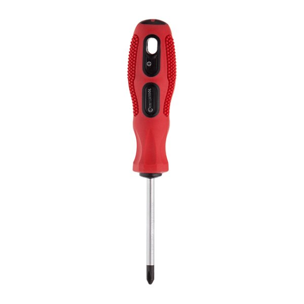 Викрутка хрестова, PH2×75 мм, Cr-V INTERTOOL VT-3152