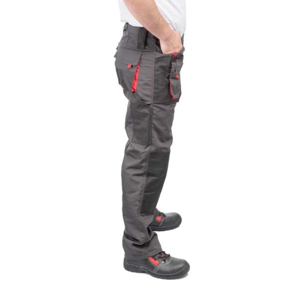 Брюки робочі 80% поліестер, 20% бавовна, щільність 260 г / м2, XXXL INTERTOOL SP-3016