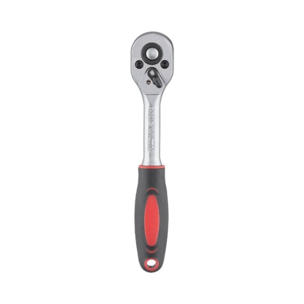 Рукоятка із храповым механізмом на 24 зуба 1/4''. CrV INTERTOOL HT-2104