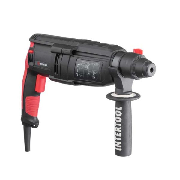 Перфоратор, 1,0 кВт, 3,2 Дж, 0-1300 об/хв, 0-5100 уд/хв, 3 режими INTERTOOL WT-0170