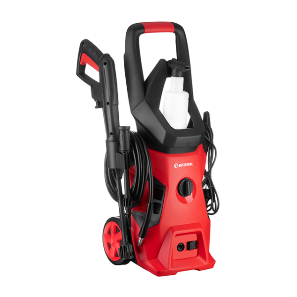 Мийка високого тиску, 1,6 кВт, 90-130 бар, 7 л/хв, шланг 5 м INTERTOOL DT-1515