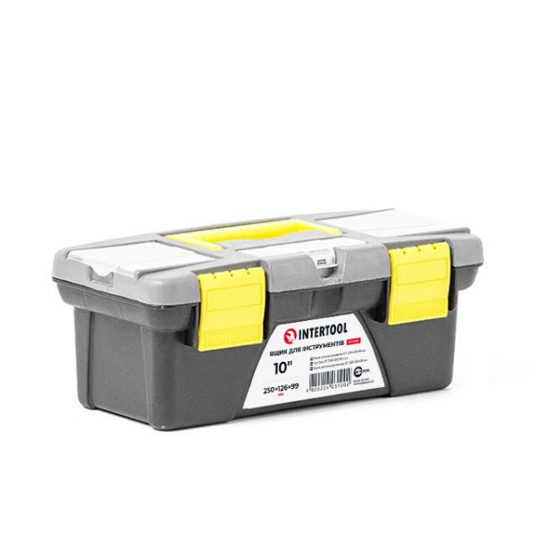 Ящик для інструменту 10" 250*126*99 мм INTERTOOL BX-0310