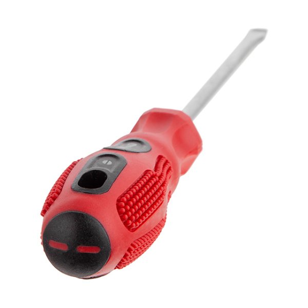 Викрутка шлицьова, SL5×125 мм, Cr-V INTERTOOL VT-3108