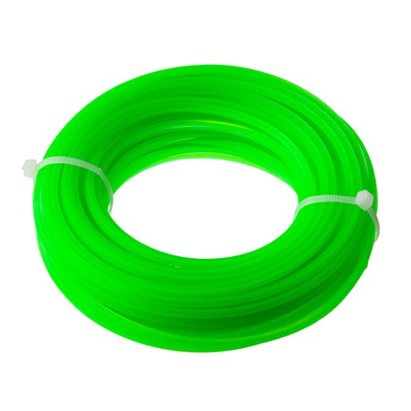 Лiска для тримера "квадрат", 2.7 мм x 15 м INTERTOOL DT-2314