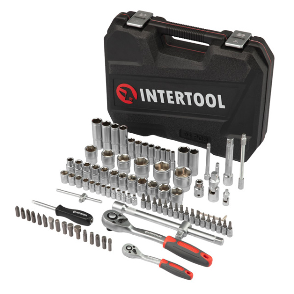 Набір інструментів 1/2 "& 1/4" 94од (ET-6094SP) INTERTOOL ET-9094