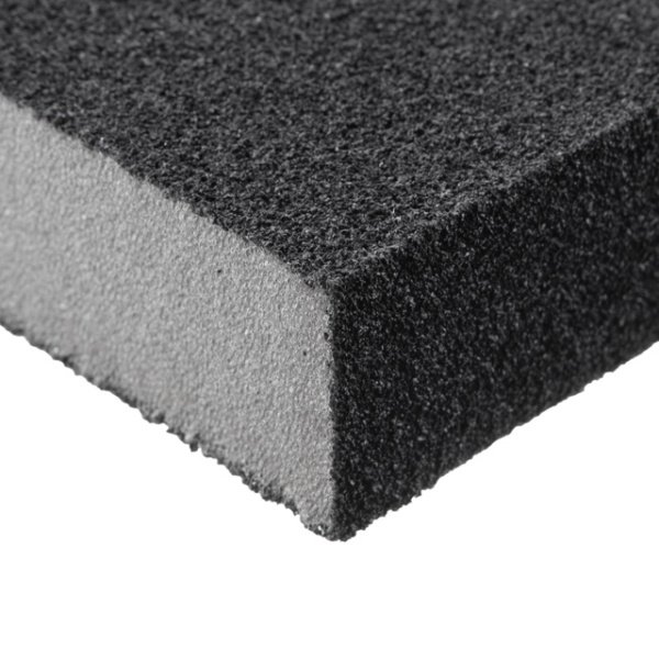 Губка для шліфування 100*70*25 мм, оксид алюмінію К60 INTERTOOL HT-0906