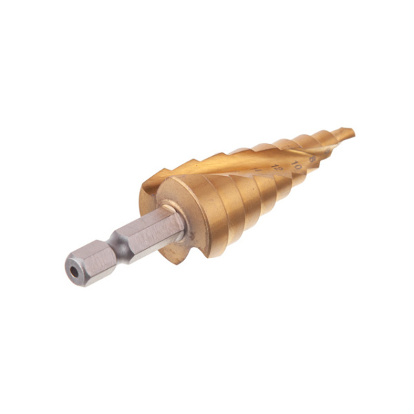 Свердло ступінчасте по металу, спіральне, 4-20 мм, HEX INTERTOOL SD-5837