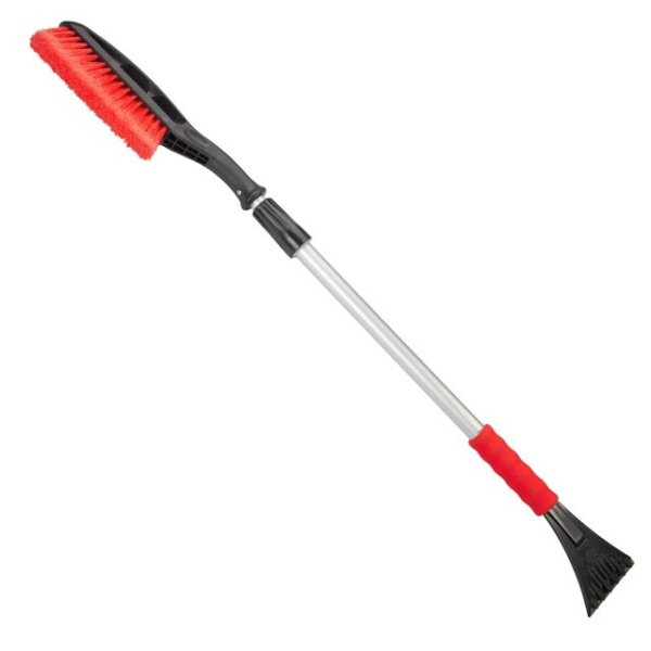 Щітка зі шкребком телескопічна 99 - 139 см INTERTOOL AT-0119