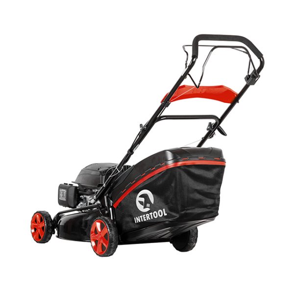 Газонокосарка бензинова 4,9 HP (3,6 кВт) ширина зрізу 508 мм самохідна INTERTOOL LM-6050