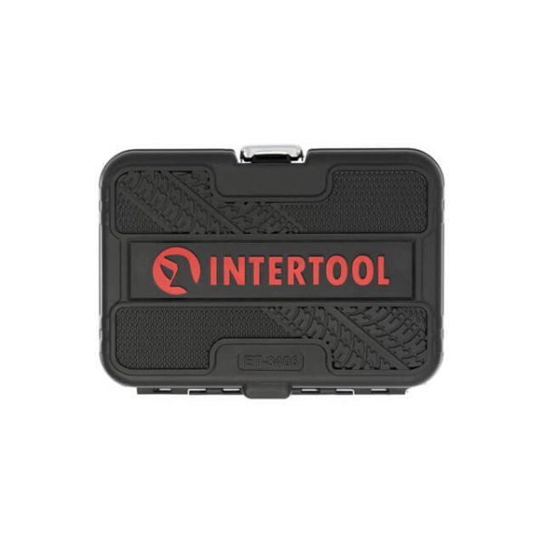 Набір біт HEX 1/2" 4-17, 100 мм, S2, STORM INTERTOOL ET-8406