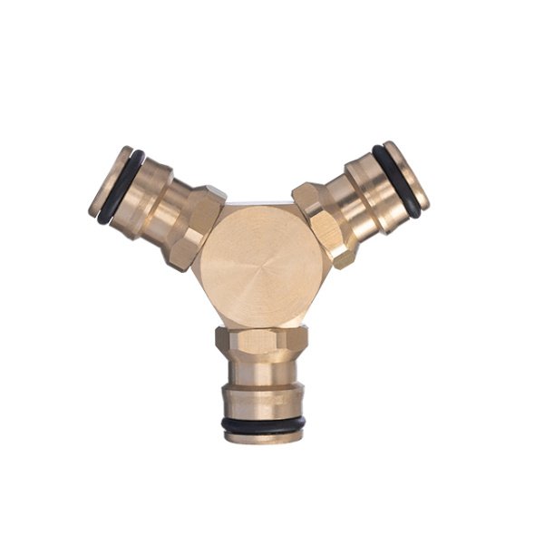 Трійник латунний для з'єднувача 1/2", STORM INTERTOOL GE-1203