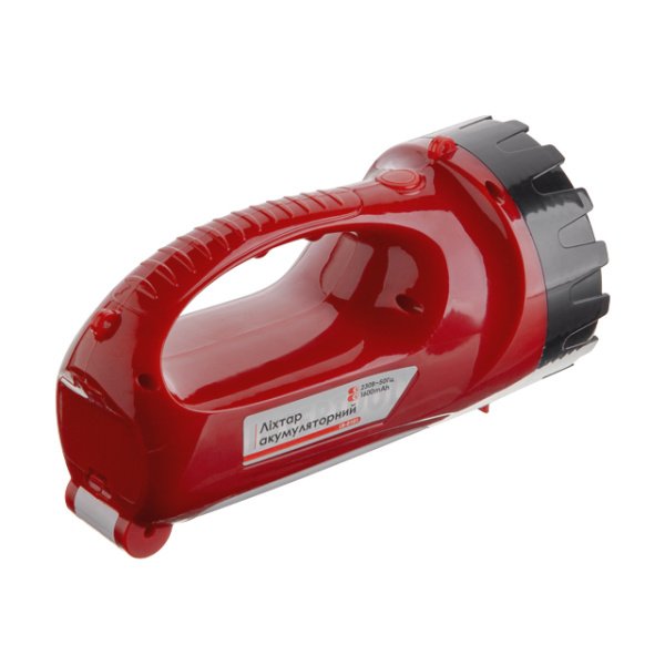 Ліхтар акумуляторний, 1 LED 5 Вт + 15 SMD INTERTOOL LB-0101