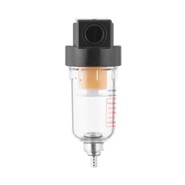 Фільтр для очищення повітря 1/4", 20 мкм, до 400 л/хв, до 10 атм INTERTOOL PT-1411