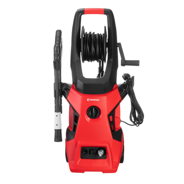 Мийка високого тиску, 2,0 кВт, 110-160 бар, 7,5 л/хв, шланг 5 м INTERTOOL DT-1517