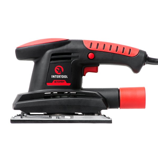 Шліфмашина вібраційна 200 Вт, 11000 об/хв, платформа 187×90 мм INTERTOOL WT-0521