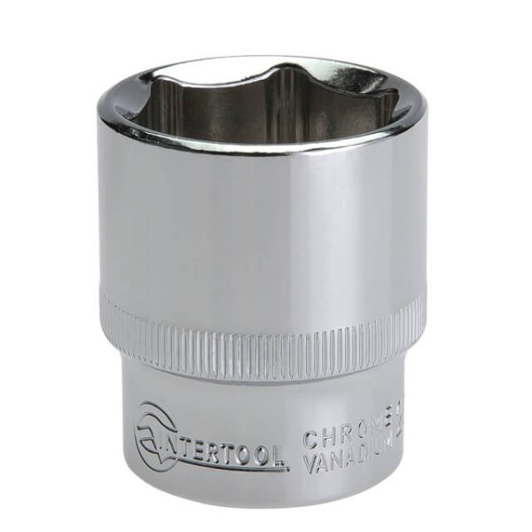 Головка шестигранна 1/2 ", 28мм, Cr-V INTERTOOL ET-0028