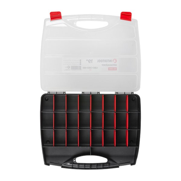 Органайзер 19" 480x380x80 мм INTERTOOL BX-4003