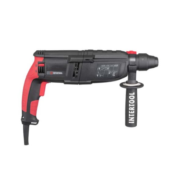Перфоратор, 1,0 кВт, 3,2 Дж, 0-1300 об/хв, 0-5100 уд/хв, 3 режими INTERTOOL WT-0170