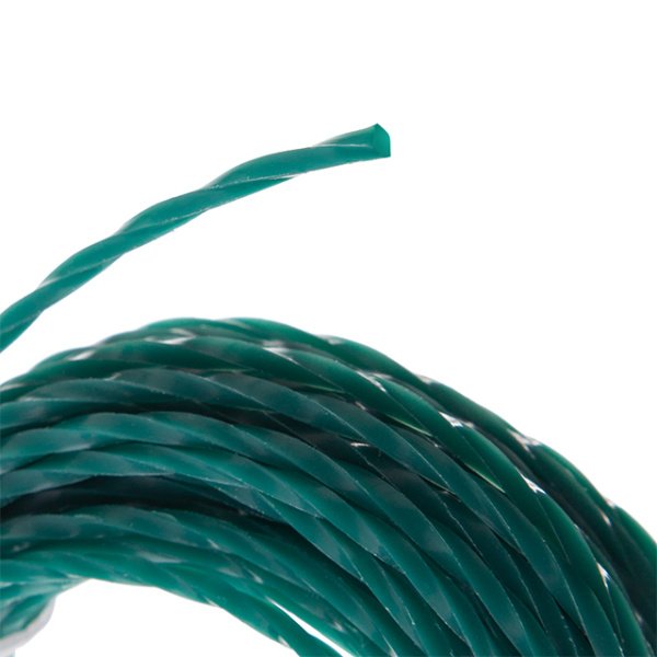 Лiска для тримера "квадрат" кручена, 1.6 мм x 15 м INTERTOOL DT-2321
