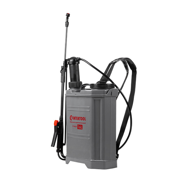 Обприскувач гідравлічний ранцевий, 16 л INTERTOOL FT-9017