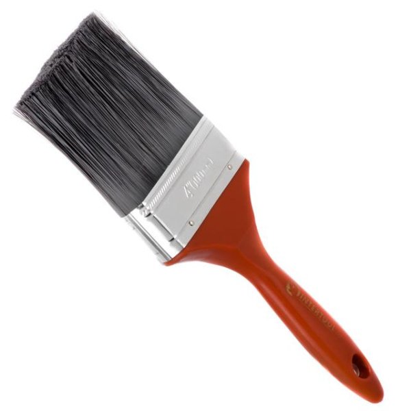 Пензель флейцева "Лакра", 102*20*83 мм, пластикова ручка INTERTOOL KT-1502