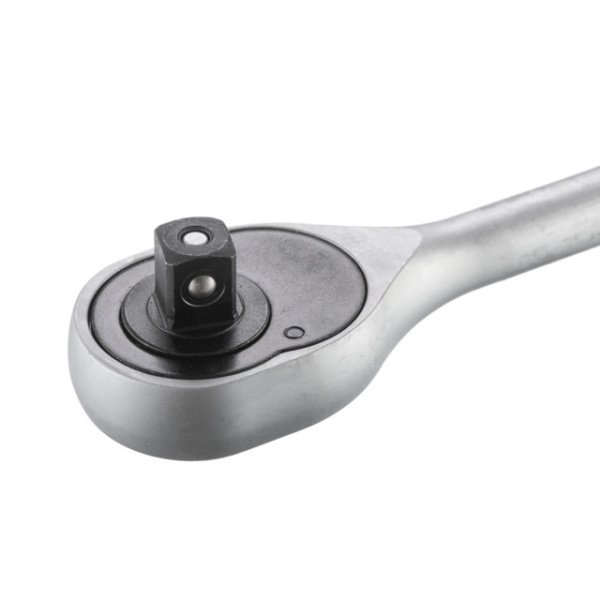 Рукоятка із храповим механізмом на 45 зубів 1/2'' (Проф) CrV INTERTOOL HT-2119