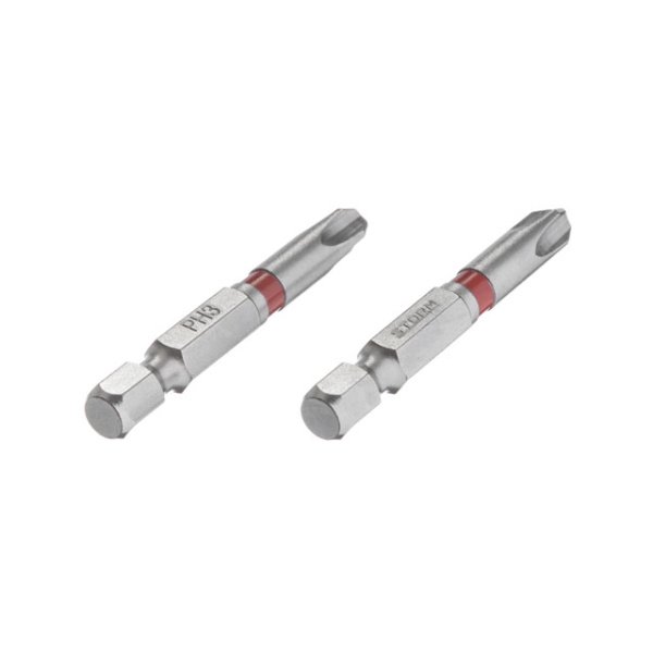Комплект викруткових насадок PH3 1/4" * 50мм, S2, уп. 2 од., STORM INTERTOOL VT-0213