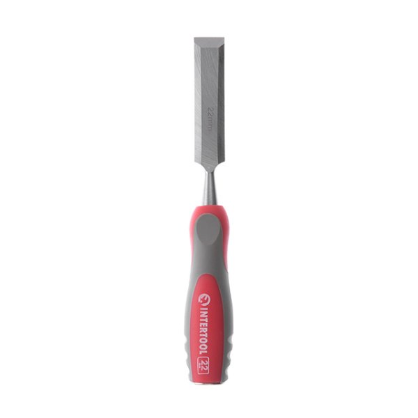 Стамеска 22 мм, Cr-V, двокомпонентна рукоятка INTERTOOL HT-3522
