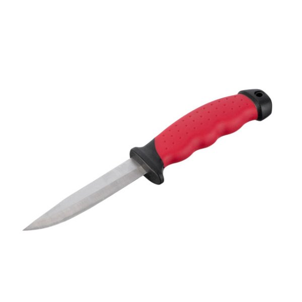 Ніж, 100 мм, з чохлом, STORM INTERTOOL HT-0536
