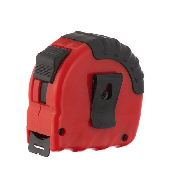 Рулетка з металевим полотном, з фіксатором, 8 м, 25 мм, "EXTRA" INTERTOOL MT-0208