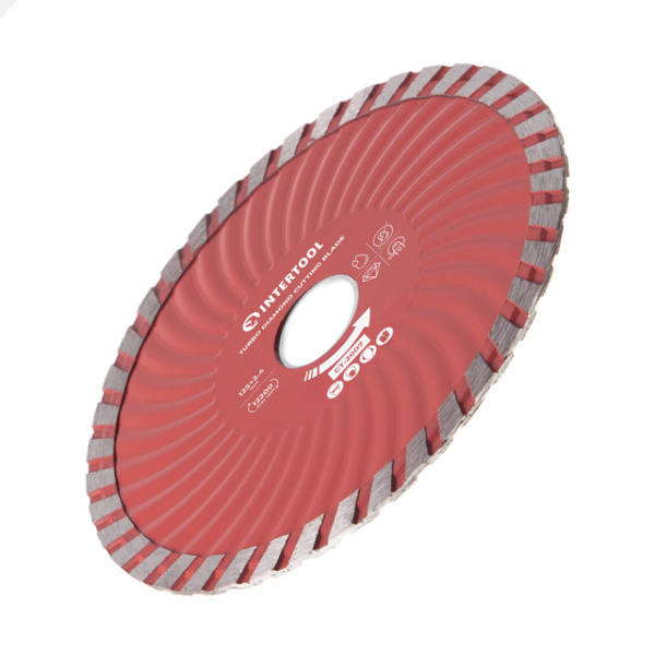 Диск відрізний алмазний Turbo, 125 мм, 22-24%, 12200 об/хв INTERTOOL CT-2007