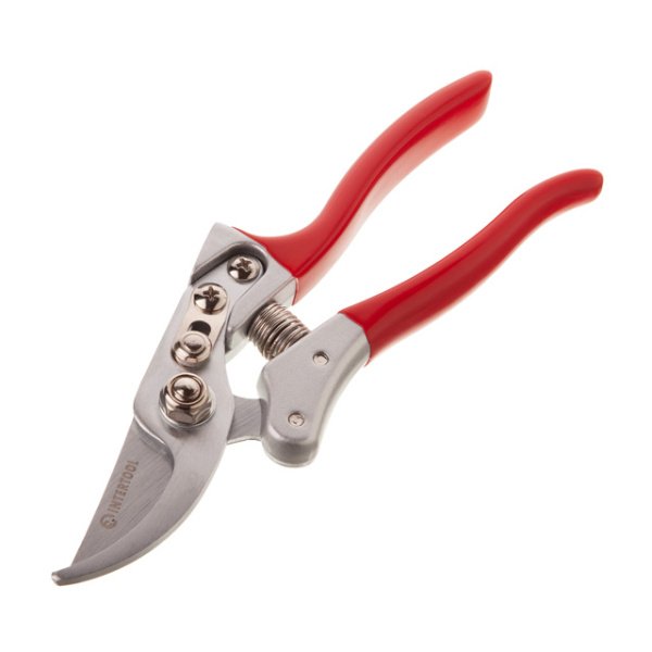 Секатор Prof 200 мм, SK5, алюмінієві ручки INTERTOOL FT-1014