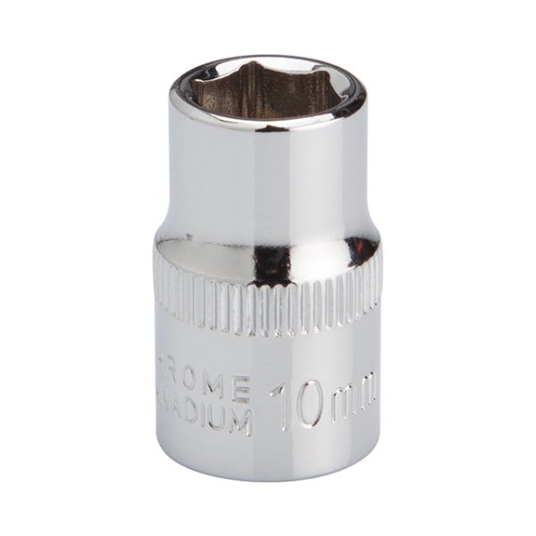 Головка шестигранна 3/8", 10×20 мм, Cr-V, STORM INTERTOOL ET-0410