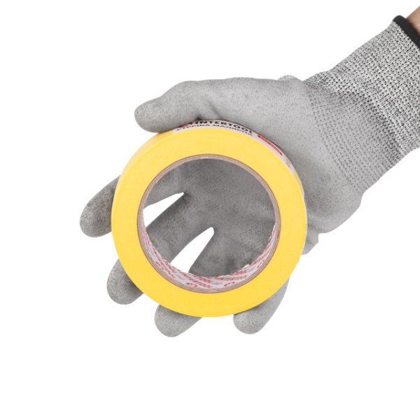 Стрічка малярна 25мм, 40м, жовта INTERTOOL DM-2540