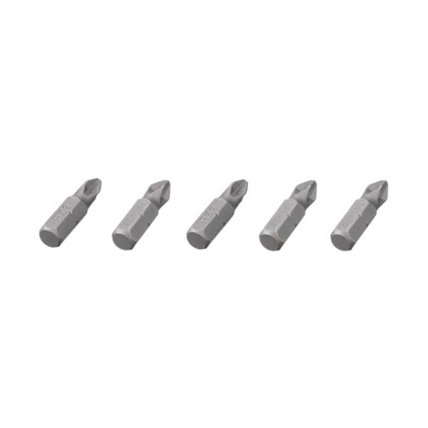 Комплект насадок викруткових PZ2 1/4 "* 25мм, ACR, S2, уп. 5од., STORM INTERTOOL VT-0209