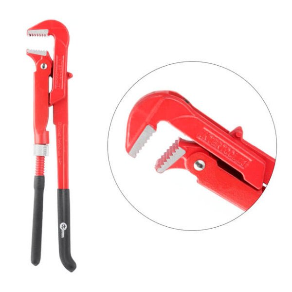 Ключ трубний 0.75", 90° INTERTOOL HT-0186