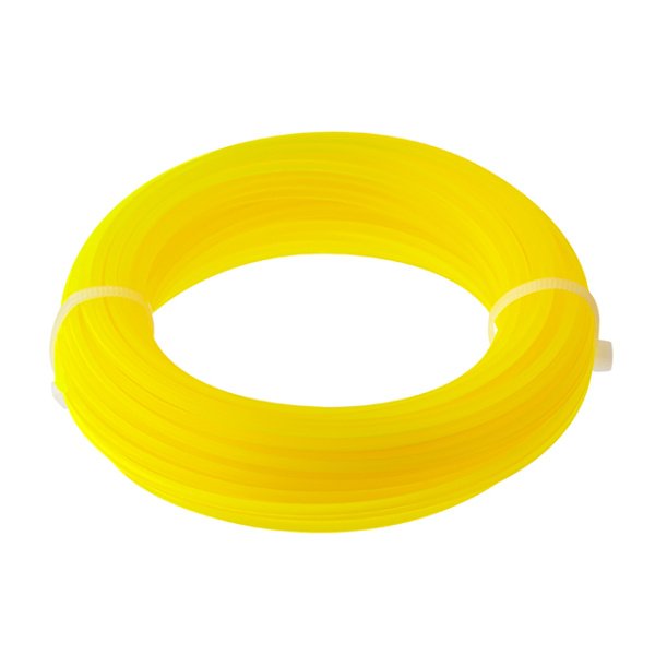 Лiска для тримера "коло", 2.0 мм x 15 м INTERTOOL DT-2302